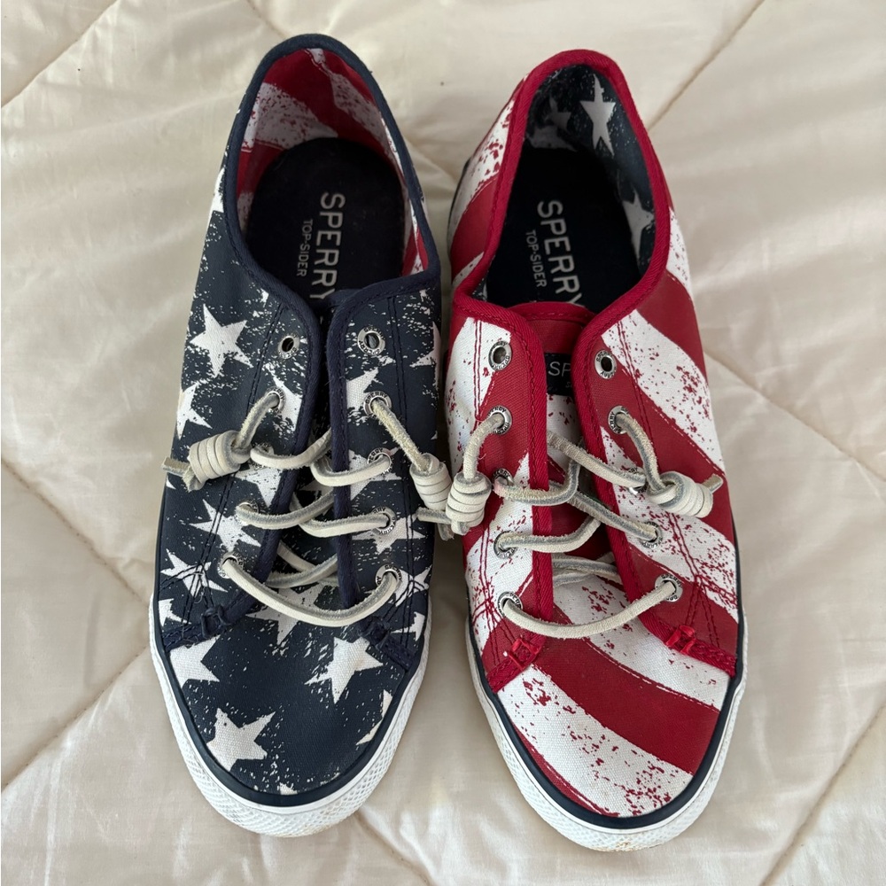 Sperry American Flag Sneakers